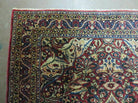 3' 5" X 5' Antique Handmade Indian Agra Fine Weave Wool Rug Organic dye Nice - Jewel Rugs