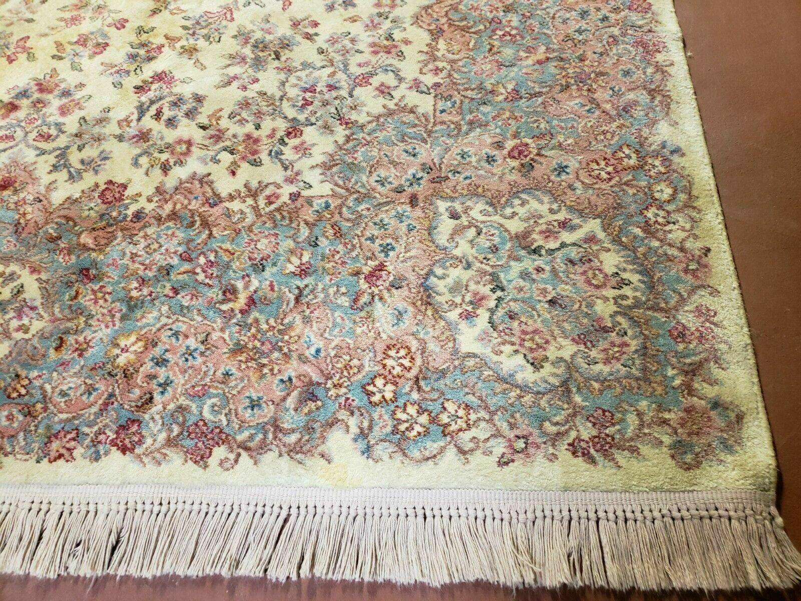 10' X 12' Karastan Ivory Kirman # 788 Wool Area Rug American Made Beauty - Jewel Rugs