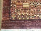 8' x 11' 7" Hand Finished Couristan Modern Contemporary Wool Rug Belgium Brown - Jewel Rugs