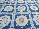 12' X 15' Handmade French Aubusson Savonnerie Needlepoint Wool Rug Flat Weave - Jewel Rugs