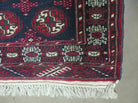 3' X 4' Vintage Handmade Pakistan Bokhara Turkoman Balouch Wool Rug - Jewel Rugs