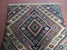 2' 1" X 4' 4" Antique Handmade Bagface Kilim Shirvan Caucasian Wool Rug Nice - Jewel Rugs