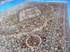 10' x 14' Vintage Power Loomed Couristan European Wool Rug Belgium Made Carpet - Jewel Rugs