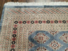 9' X 13' Vintage Handmade Fine Bokhara Turkoman Yamud Pakistan Wool Rug Nice - Jewel Rugs