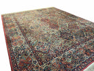 8' 8" X 10' 6" Karastan Multicolor Panel Kirman # 717 Wool Rug American Beauty - Jewel Rugs