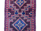 2'11" X 4'6" Vintage Handmade Tribal Wool Rug Balouchi Rug Afghan Rug Geometric - Jewel Rugs