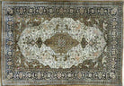 3' X 5' Fine Handmade Chinese Silk Rug Deer Birds Hand Knotted One Of A Kind - Jewel Rugs