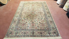 6x9 Karastan Samovar Teawash 900-909 Ta brizz Medallion USA Made 5' 5" x 9" Wool Carpet Vintage Nice - Jewel Rugs