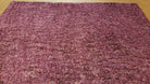 6' 9" x 9' 3" European Shag Rug Purple Rya Style Carpet Nice 6x9 Area Rug 7 x 9 Home Office Area Rug Living Room Rug Playroom Rug - Jewel Rugs