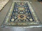 6' X 9' Vintage Handmade Knotted Turkish Caucasian Design Wool Rug Nice - Jewel Rugs