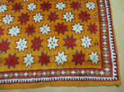 4' X 5' Vintage Handmade Moroccan Tribal Wool Accent Scatter Geometric Rug Star Design - Jewel Rugs