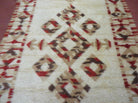 4' X 6' Vintage 1960 Rya Shag Rug Mid-Century Modern Navajo Pattern Nice - Jewel Rugs