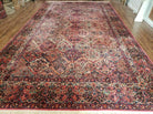 8' 8" X 15' Karastan Multicolor Panel Kirman # 717 Wool Rug American Beauty - Jewel Rugs