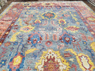 9x12 Safavieh Rug Sultanabad Collection Indian Carpet Wool Pile Colorful Playroom Rug Red Blue Yellow Wow - Jewel Rugs