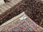 5.9 x 9 Karastan Rug Red Sarouk Rug #785, Karastan Wool Rug, Karastan Carpet, Original 700 Series Vintage Karastan Oriental Rug Discontinued - Jewel Rugs