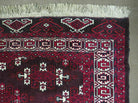 7' X 10' Antique Handmade Yamud Turkoman Wool Rug Excellent - Jewel Rugs