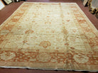 9' X 12' Handmade Egypt Oushak Decorative Wool Rug Carpet Nice - Jewel Rugs