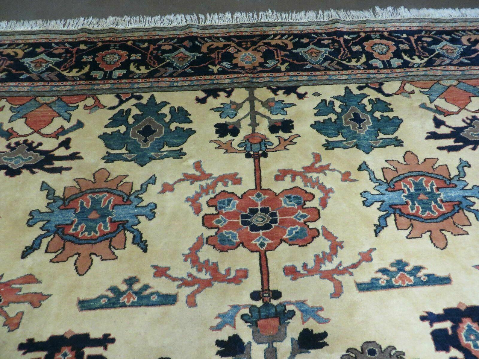 9' X 12' Vintage Turkish Handmade Rug Wool Carpet Nice - Jewel Rugs