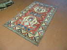 4' X 6' Vintage Handmade Turkish Kazak Pattern Wool Rug Carpet Nice - Jewel Rugs