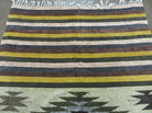 4' X 7' Vintage Handmade Latin American Mexican Wool Blanket Kilim Rug Nice # C - Jewel Rugs