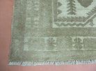 3.5' X 5' Vintage Afghan Handmade Wool Pile & Flat Weave Combination Veg Dyes - Jewel Rugs