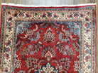 Semi Antique Persian Ghazvin Rug, Wool, Hand-Knotted, 4' 3" x 6' 4" - Jewel Rugs