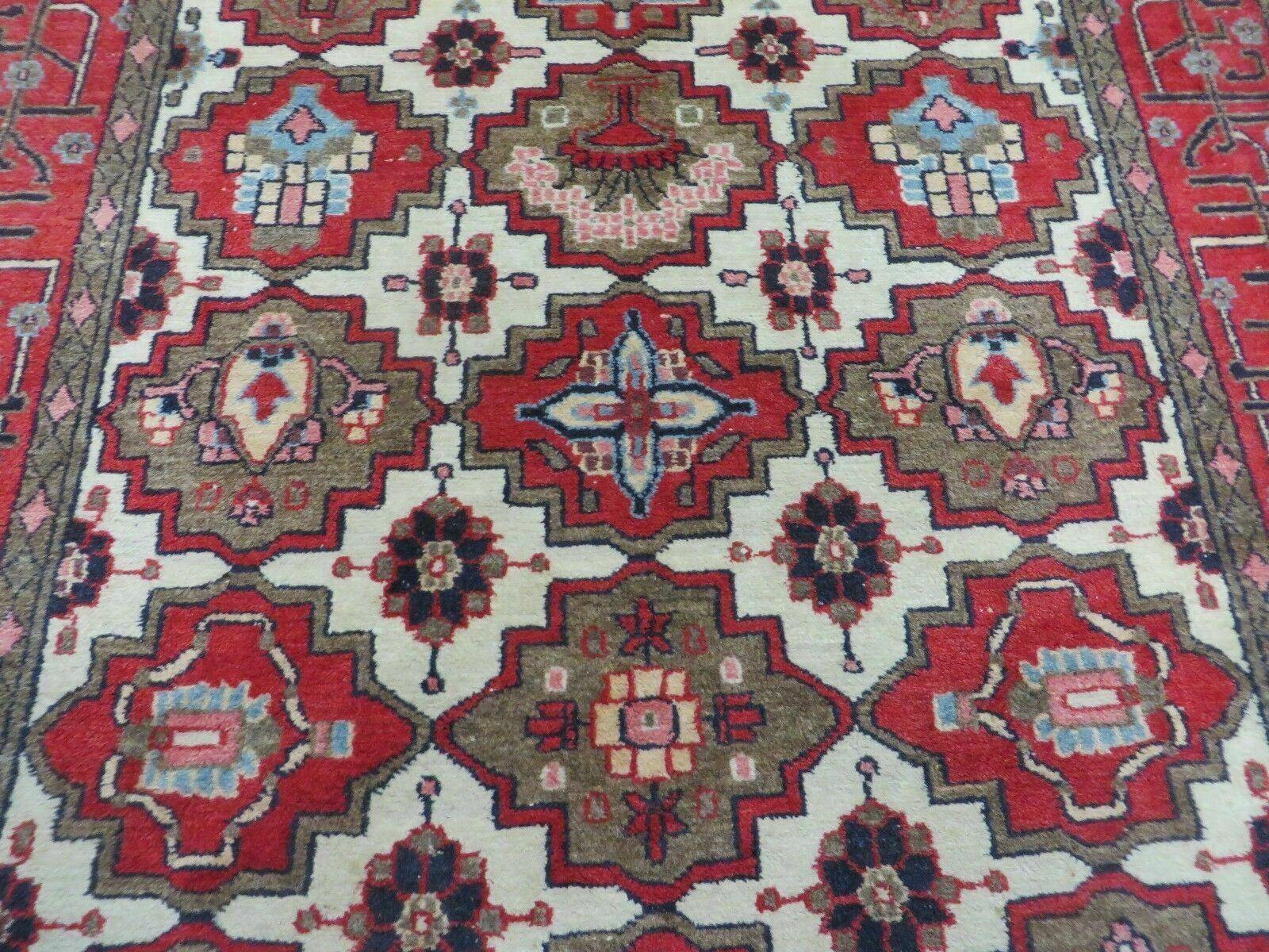 4' X 6' Antique Handmade Turkish Anatolian Wool Rug Vegetable Dyes - Jewel Rugs