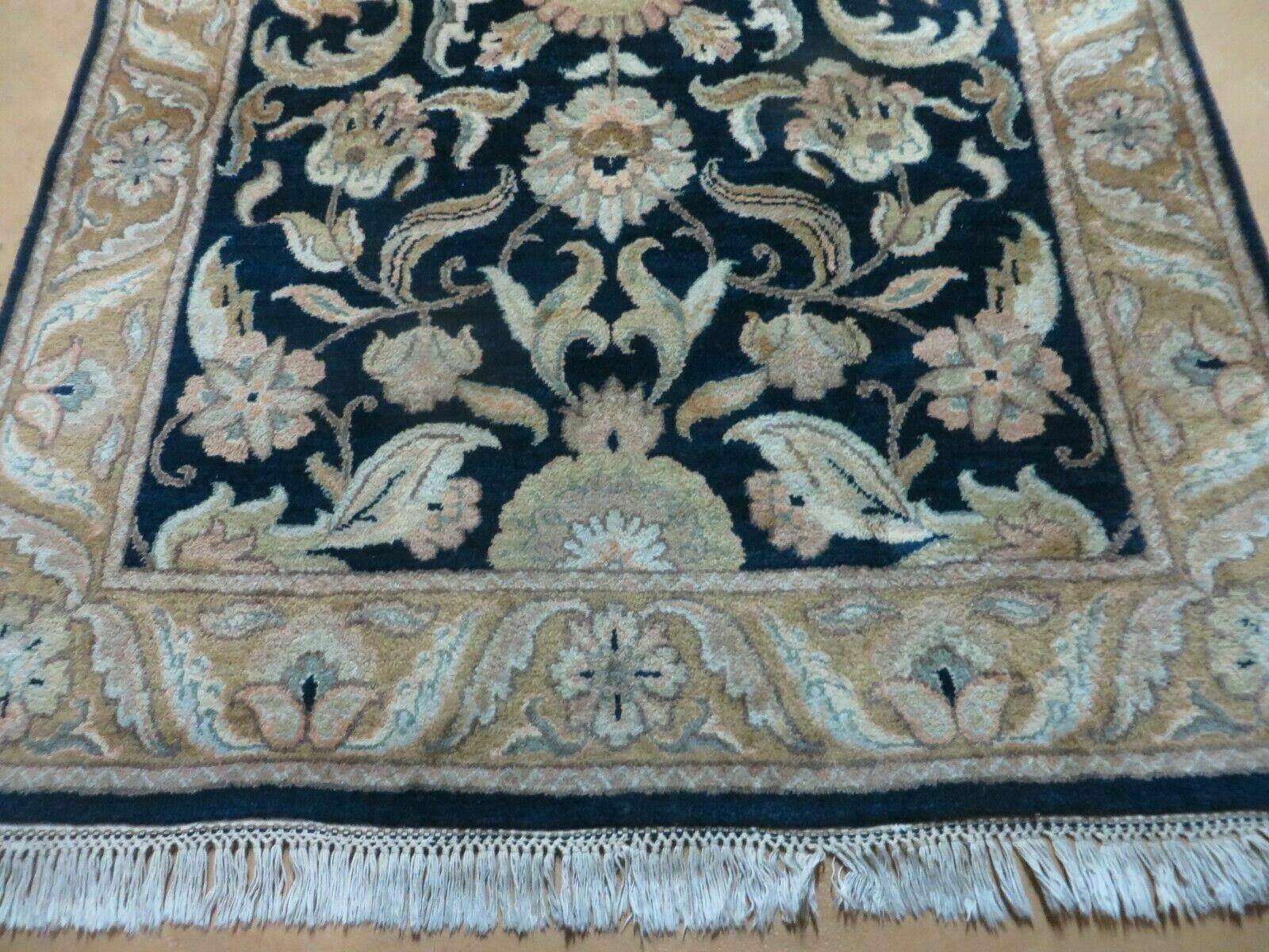 4' X 6' Handmade Indo Persian Royal Jaipur Wool Rug Carpet Nice - Jewel Rugs