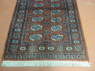 3' X 4' Vintage Handmade Pakistan Turkoman Bokhara Fine Woven Wool Rug - Jewel Rugs