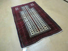 3' X 5' Antique Handmade Pakistan Baluchi Balouch Bokhara Wool Prayer Rug Nice - Jewel Rugs