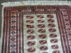 4' X 6' Vintage Handmade Pakistan Bokhara Turkoman Balouchi Silk Rug Nice # 61 - Jewel Rugs