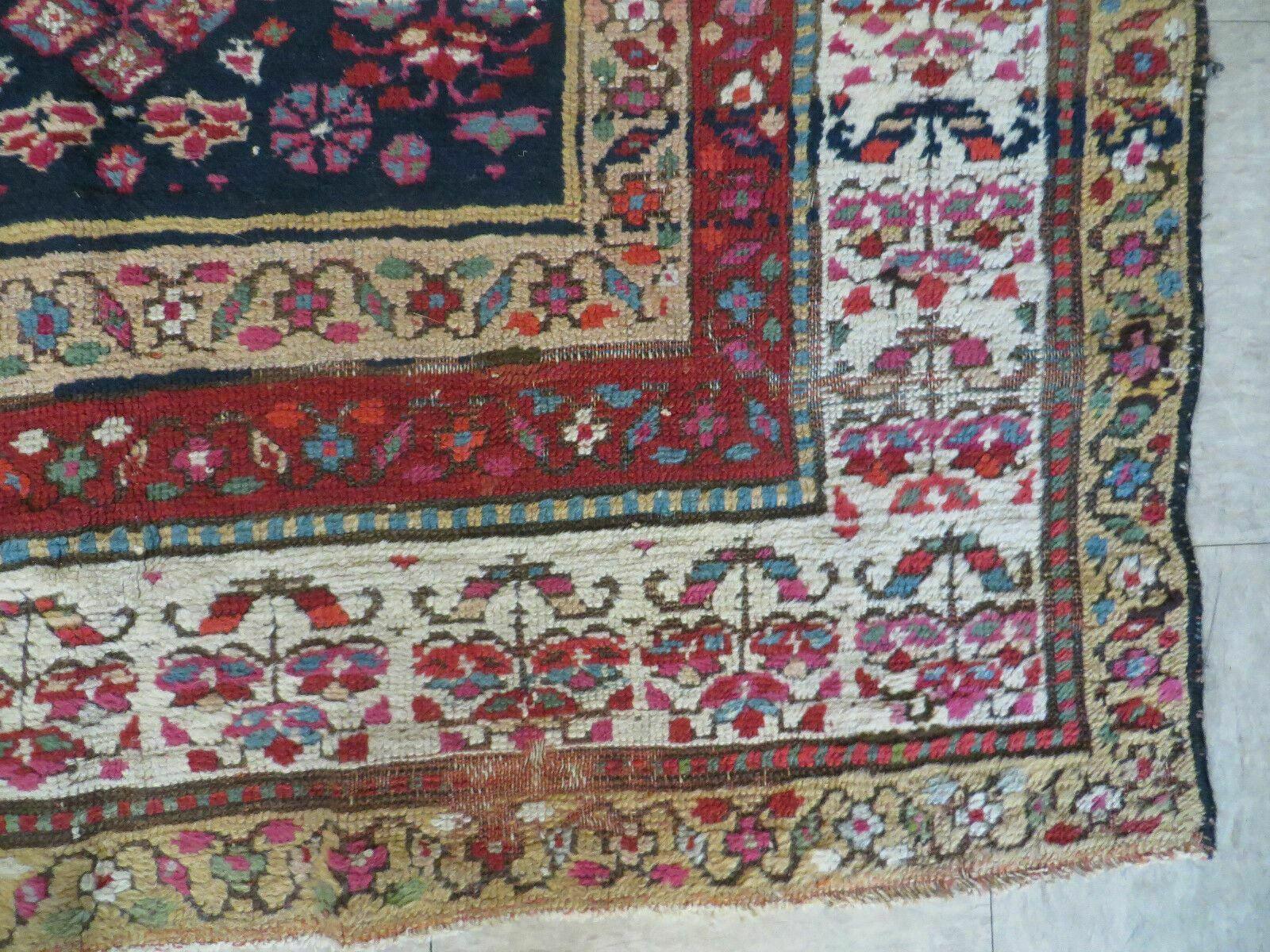 4' X11' Antique Handmade Turkish Anatolian Wool Corridor Kalegy Runner Rug - Jewel Rugs