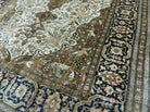 3' X 5' Fine Handmade Chinese Silk Rug Deer Birds Hand Knotted One Of A Kind - Jewel Rugs