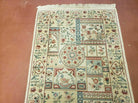 2' 5" X 12' Handmade India Floral Oriental Wool Runner Rug Horse Elephant Animal Pictorial Nice - Jewel Rugs