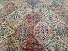 10' X 13' Karastan Kirman Multicolor Panel # 717 American Made Wool Rug Resized - Jewel Rugs