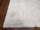 Safavieh Shag Rug 5x8, Pearl White Color, Isaac Mizrachi Shag Collection 5x7 Carpet, High Pile Soft Fluffly Bedroom Rug, Living Room Rug - Jewel Rugs