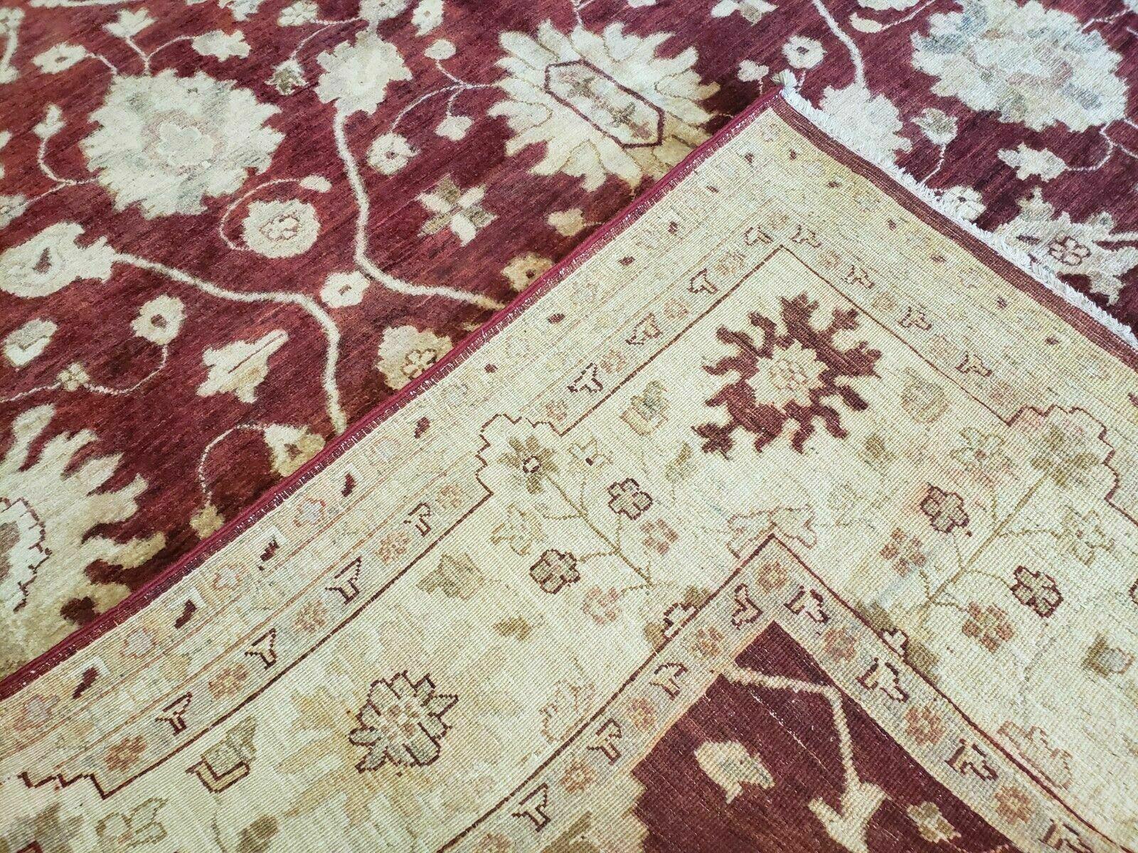 8' X 10' Handmade Peshawar Floral Oriental Wool Rug Hand Knotted Carpet Nice - Jewel Rugs