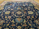 9' X 11' Antique Handmade Turkish Sparta Wool Area Rug Floral Nice Organic Dyes - Jewel Rugs