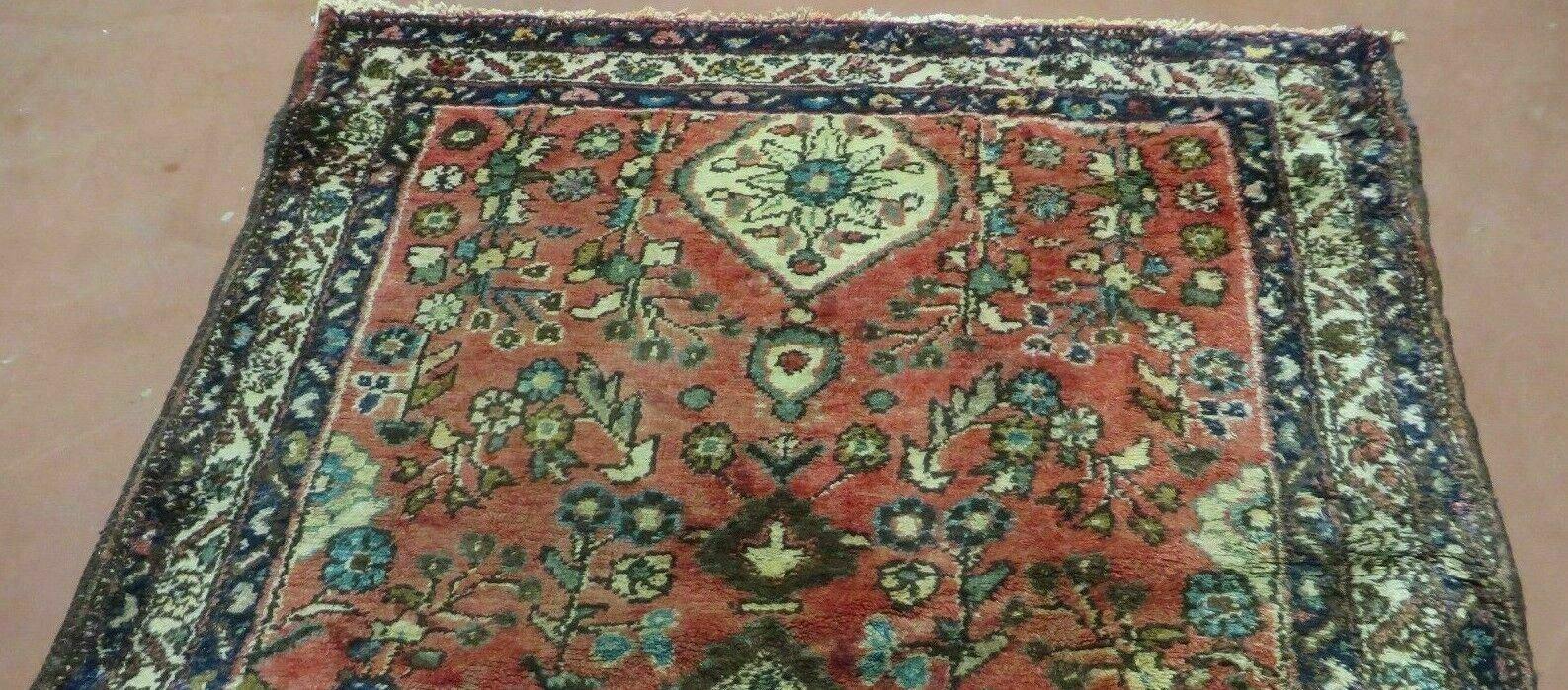 4' X 6' Antique Handmade Indian Wool Rug Vegy Dye # 631 Jewel Colors - Jewel Rugs