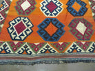 4' X 6' Vintage Turkish Kilim Handmade Flat Weave Wool Rug Veg Dye Nice - Jewel Rugs