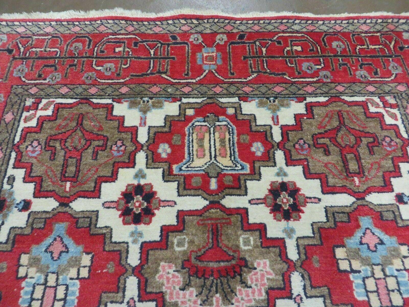 4' X 6' Antique Handmade Turkish Anatolian Wool Rug Vegetable Dyes - Jewel Rugs