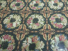 10' X 13' Handmade English Pattern Needlepoint Wool Floral Rug Carpet - Jewel Rugs