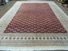 9' X 12' Vintage Handmade Fine Bokhara Turkoman Yamud Pakistan Wool Rug Nice - Jewel Rugs