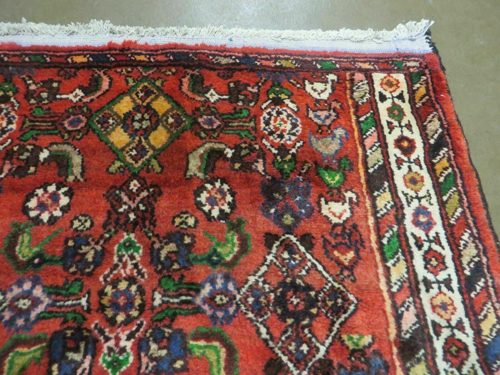 3' 4" X 7' 8" Antique Handmade Turkish Wool Runner Rug - Jewel Rugs