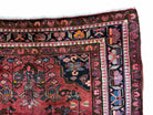 5.5 X 10 Handmade Wool Tribal Gallery Rug Wide Runner Corridor Rug Floral Red - Jewel Rugs