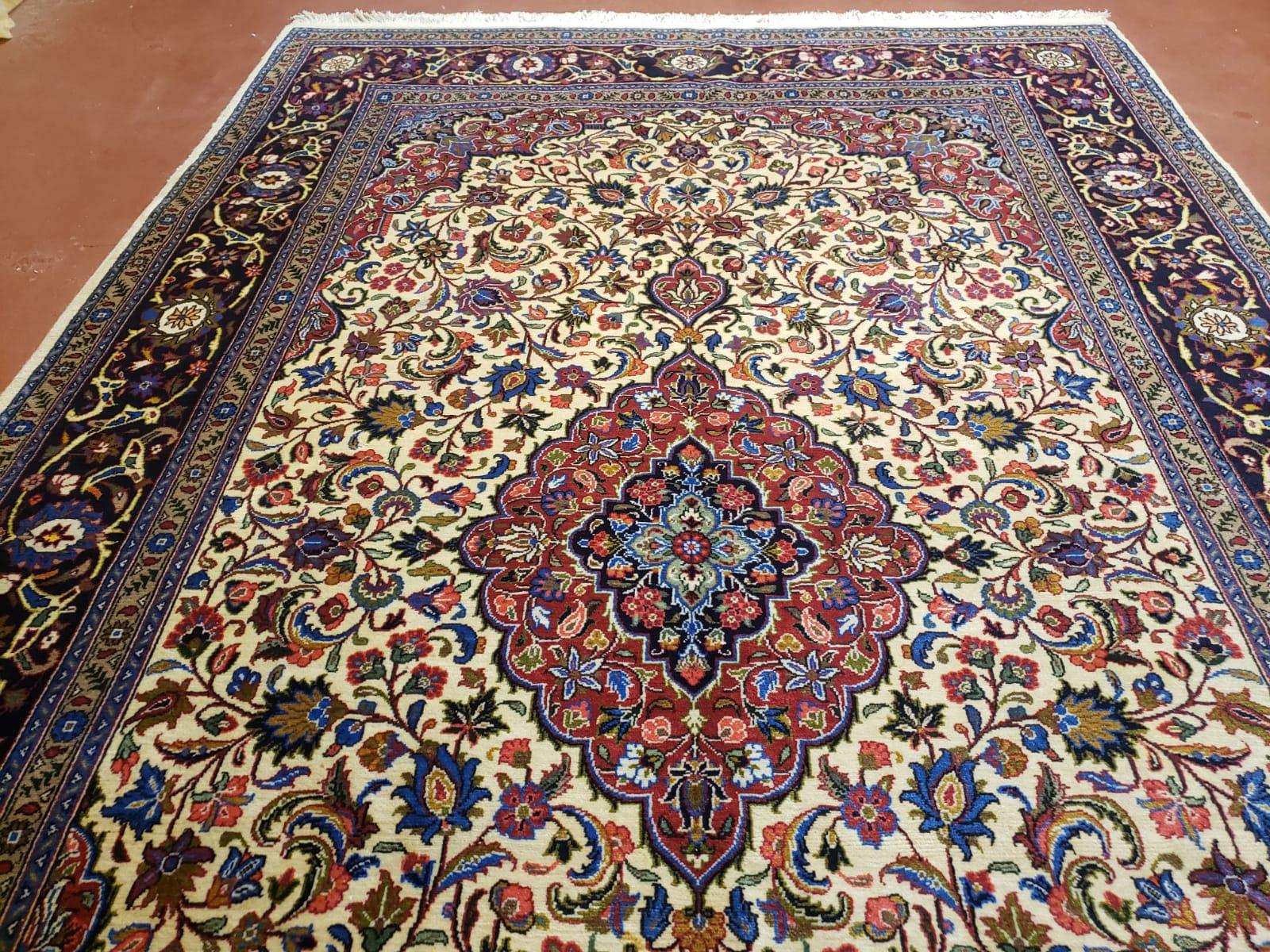 6x10 Fine Oriental Carpet - 6 x 10 Persian Rug - Turkish Hand Knotted Wool Area Rug - Antique Rug - Medallion Rug - Traditional Floral Rug - Jewel Rugs