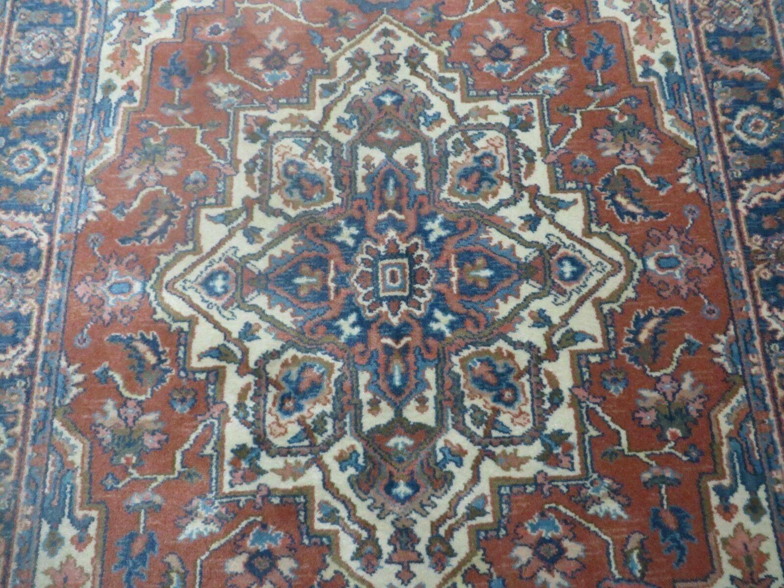 4' 3" X 6' Karastan Antique Serapi Heriz # 744 Wool Rug American Made Nice - Jewel Rugs