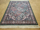 4' 1" X 5' 7" Karastan 500-1123 Green Joshagan Wool Rug Belgium Kara Shah - Jewel Rugs