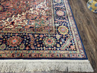 Karastan Heriz Rug 8'8" x 10'6", Vintage Karastan Wool Carpet Heriz Pattern #726 Hard to Find Original 700 Series Heriz Serapi Medallion Rug - Jewel Rugs