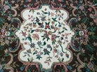 8' X 10' Handmade India Medallion Floral Oriental Wool Rug Carpet Vegetable Dye - Jewel Rugs